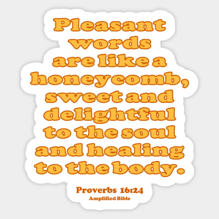 PLEASANT WORDS Sticker